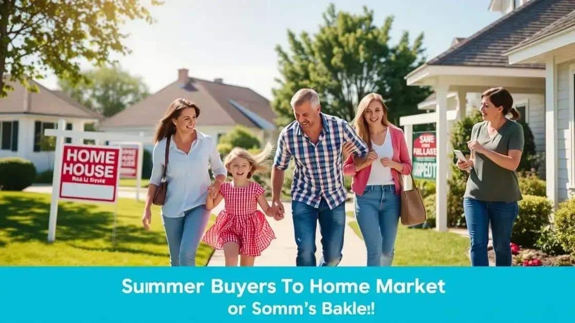 Tips for buyers in the summer market