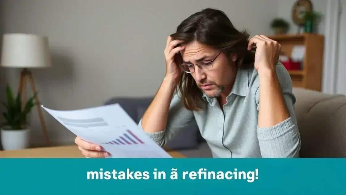 Common refinancing mistakes to avoid