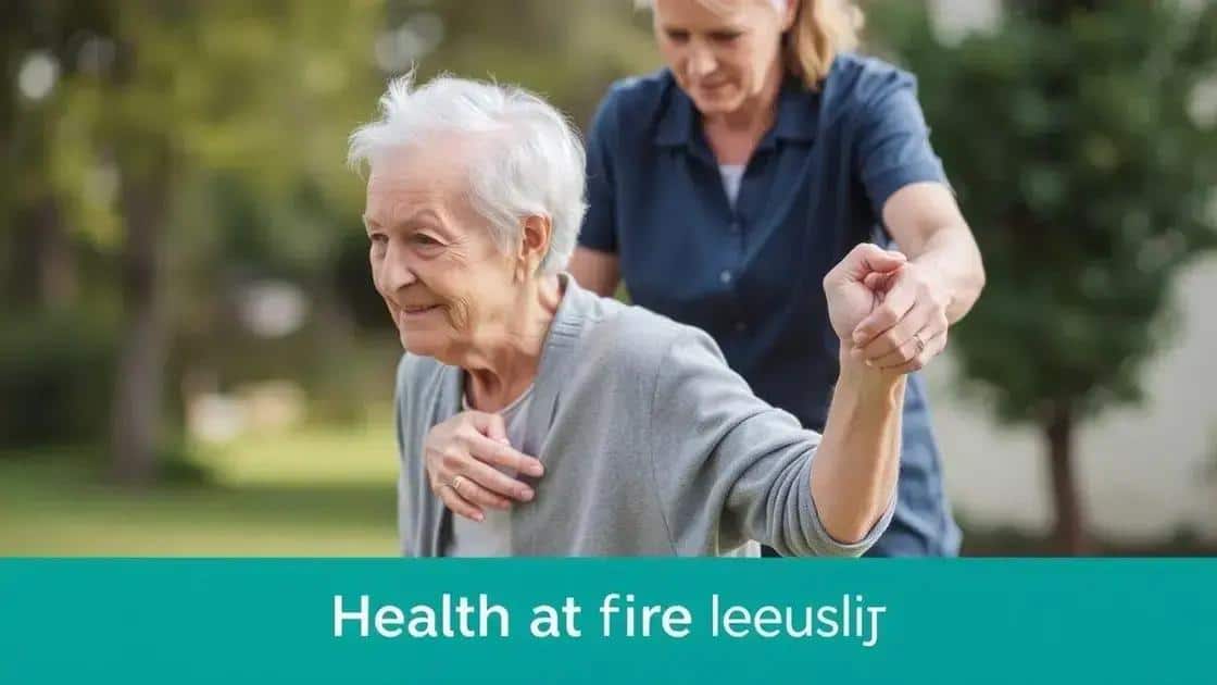 Health advantages in elderly care