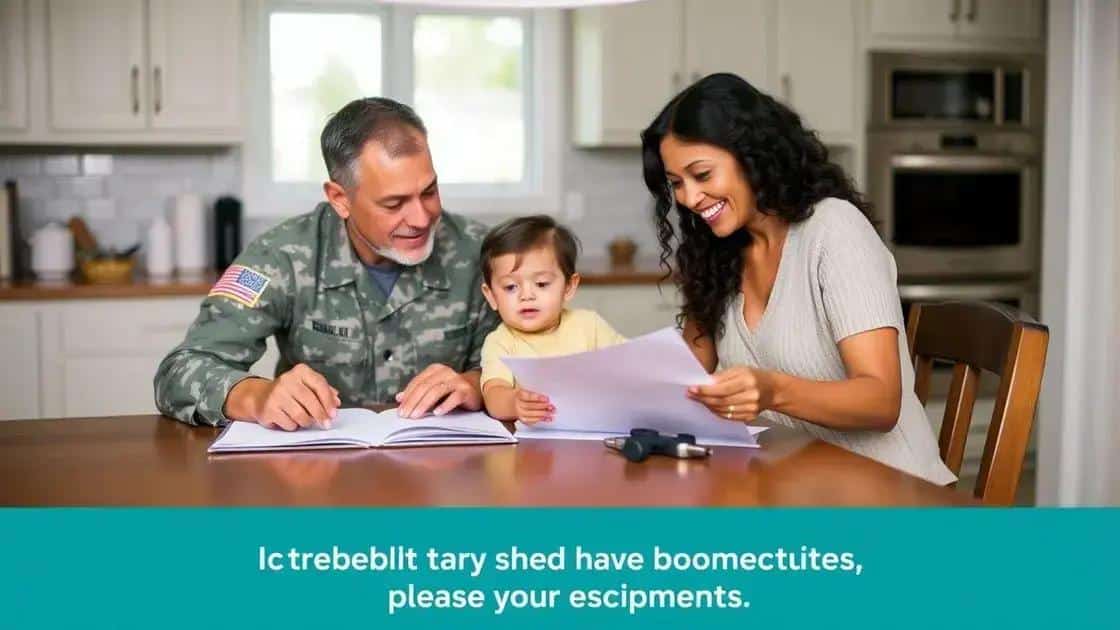 Eligibility requirements for military families