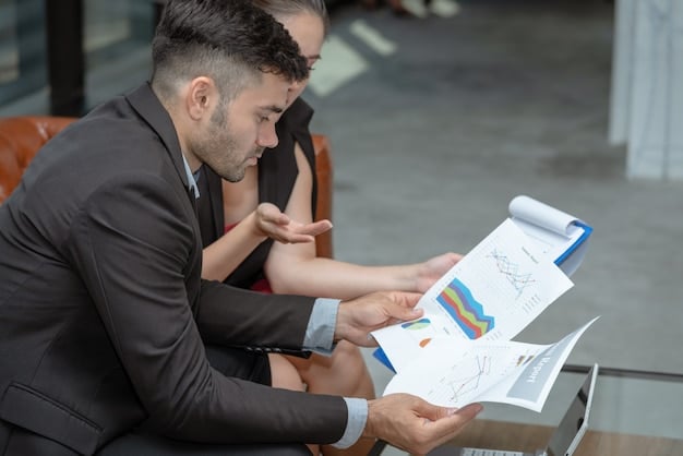 A businessperson conducting a financial planning review, using charts and graphs to analyze the impact of the new tax rate on various investment scenarios.