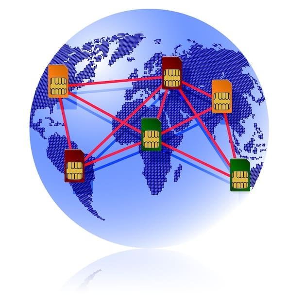 A diagram showing a diversified supply chain network with multiple suppliers in different geographical locations, connected to different manufacturing facilities and distribution centers.