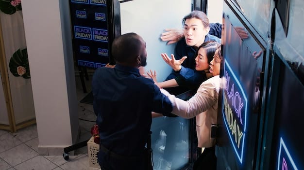 A team of IT professionals working collaboratively around a large screen displaying a network security dashboard. Highlight the teamwork and technical expertise required to implement a cybersecurity compliance plan.