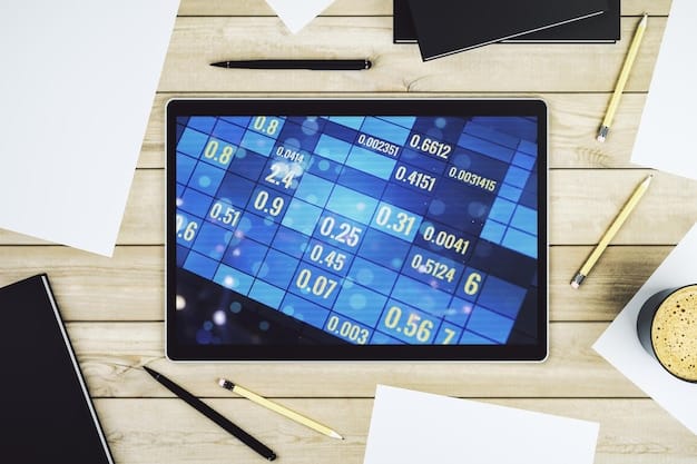 A comparison chart of different cryptocurrency exchanges, highlighting their key features such as fees, security measures, and available cryptocurrencies, displayed on a tablet screen.