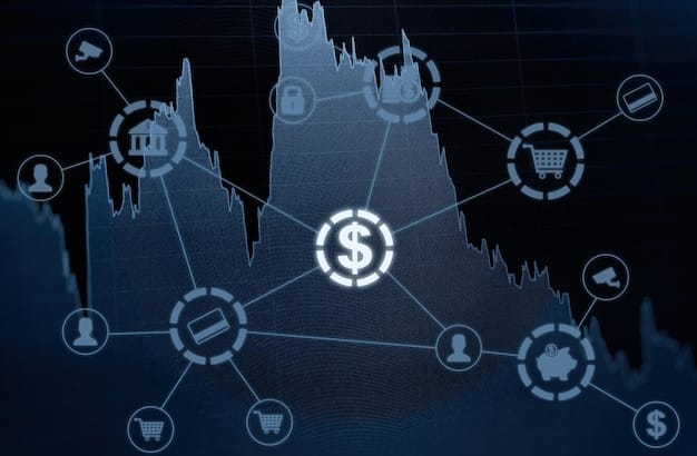 A visual representation of a diversified DeFi lending portfolio, showing the allocation of assets across different platforms and cryptocurrencies, with a risk assessment overlay indicating varying levels of risk.