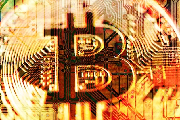 A visual representation of the cryptocurrency ecosystem, showing components like blockchain technology, mining, wallets, exchanges, and regulatory bodies, interconnected in a dynamic network.