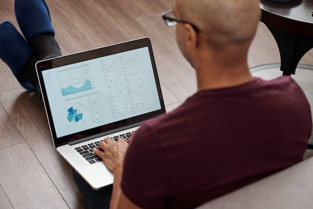 A close-up of a pitch deck slide, highlighting key financial projections and growth metrics. The slide should appear professional and visually appealing, with clear data visualization.