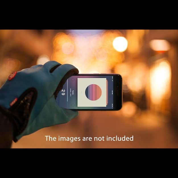 A close-up shot of a smartphone displaying a vibrant Instagram post. The post features a minimalist design with bold typography and a high-quality product image, showcasing an offer or promotion from a startup. The screen is bright and eye-catching, capturing the essence of effective mobile marketing.