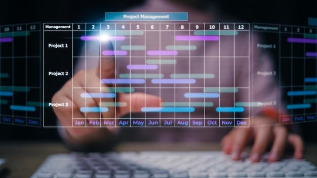 A Gantt chart illustrating a 90-day sprint timeline, with tasks and milestones clearly marked, showcasing the structured and time-bound approach to product development and market validation.