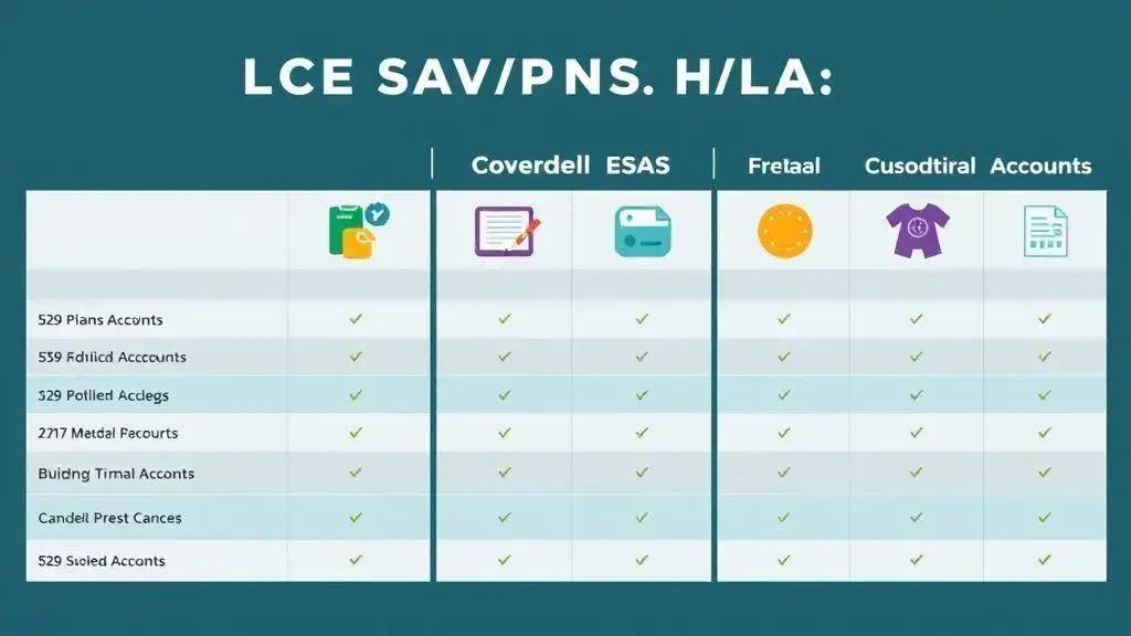 Types of college savings plans available