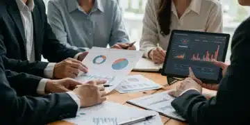 Financial advisor explaining estate planning changes to a family