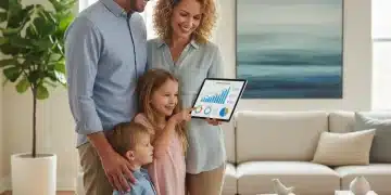 Happy family planning their financial future with life insurance in 2026