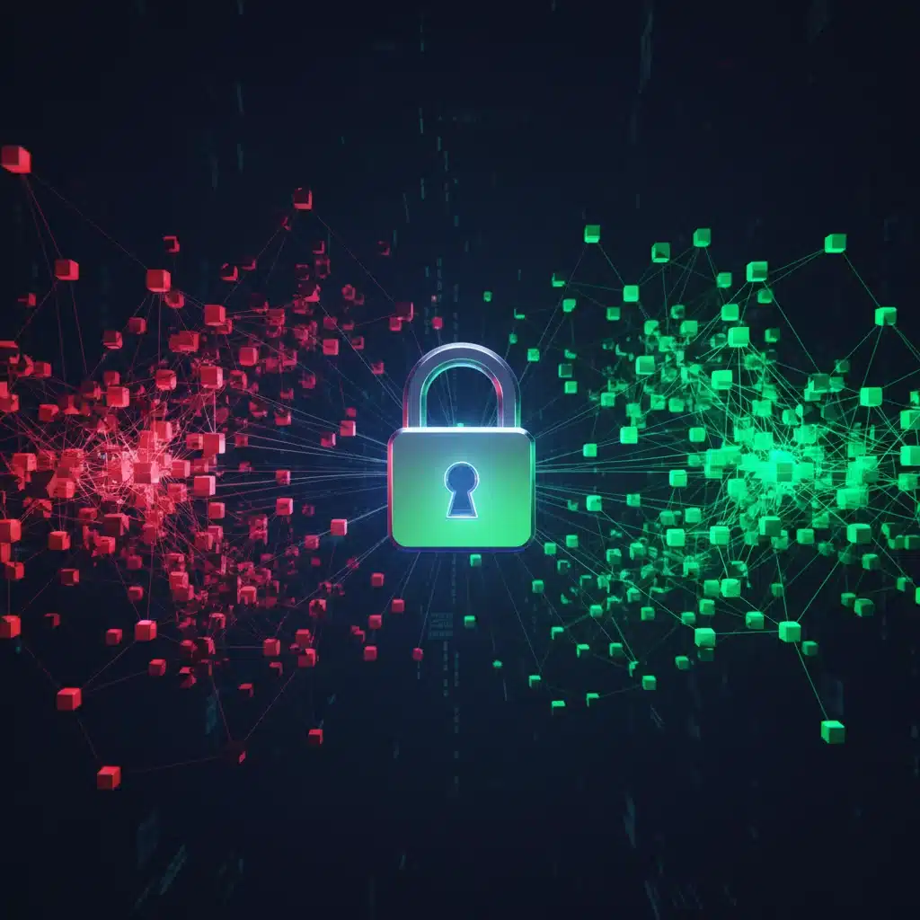 Complex network infrastructure with secure and vulnerable points