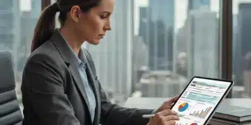 Financial planner analyzing tax documents for 2026 deductions