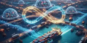 Global supply chain network demonstrating resilience and future adaptability in 2026